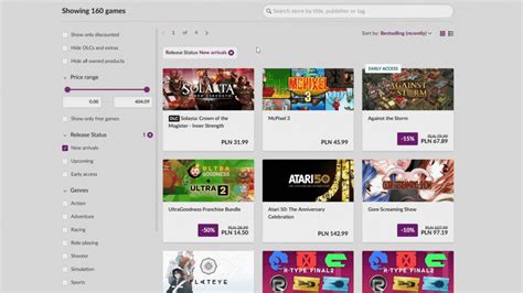 Add games on Wishlist and never miss a discount! - GOG.com