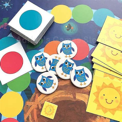 Hoot Owl Hoot English Version Children Board Game Card | Fruugo UK