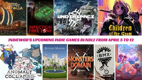 IndieWod's Upcoming Indie Game Bundle From April 5 To 12, 2024
