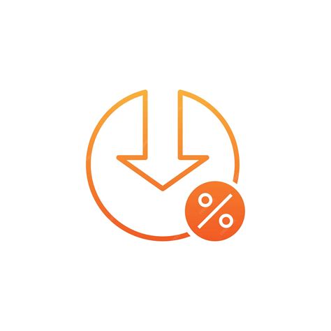 Premium Vector | Discount percent symbol promotion icon