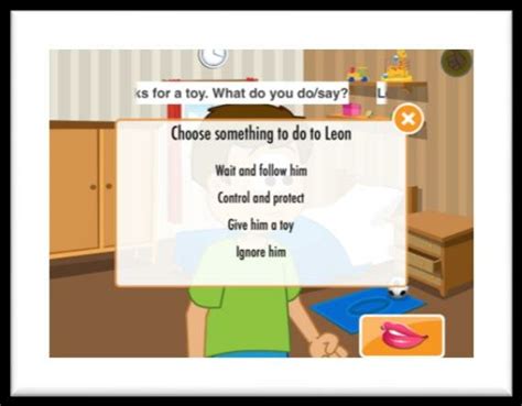 Selected screenshots of Interactive Game of each video was limited to ...