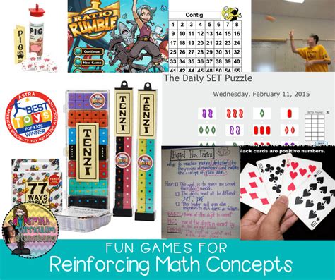 Fun Games for Reinforcing Math Concepts • Smith Curriculum and Consulting