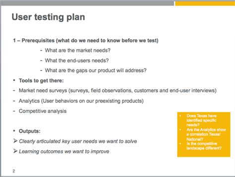 User Research & Usability Testing Planning and Checklist by MARY GRACE ...