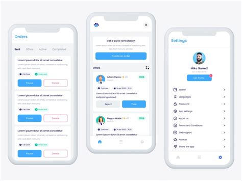 Unique UI UX for your mobile app | Upwork