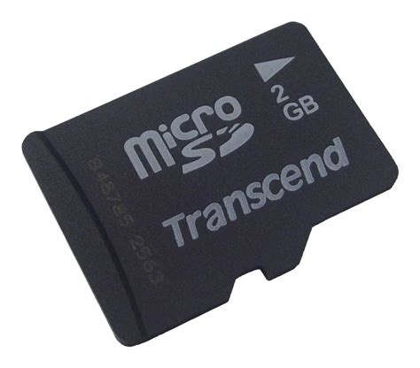 TS2GUSDC - Transcend - Flash Memory Card, MicroSD Card, 2 GB