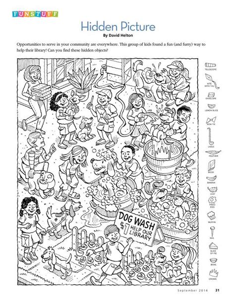 Funstuff: Hidden Picture | Hidden picture puzzles, Hidden pictures ...