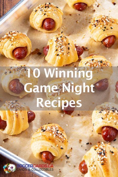 10 Crowd-Pleasing Game Night Recipes | Game night food, Game night ...