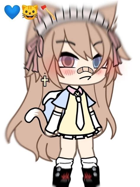 My oc gacha ️ | Character design, Cute anime character, Gachalife girl ...