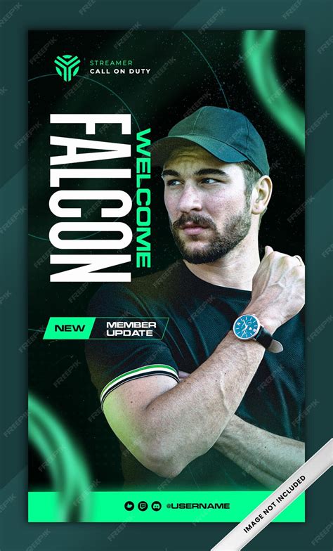 Premium PSD | Esports gaming team welcome new player announcement ...