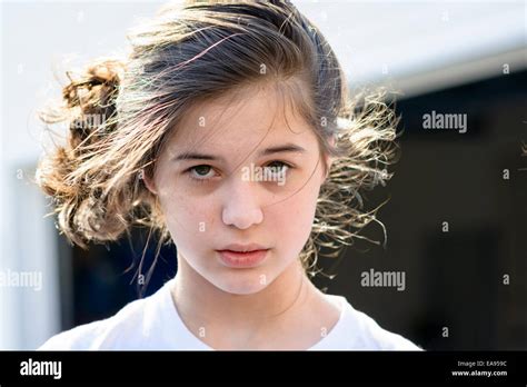 Moody teenager hi-res stock photography and images - Alamy