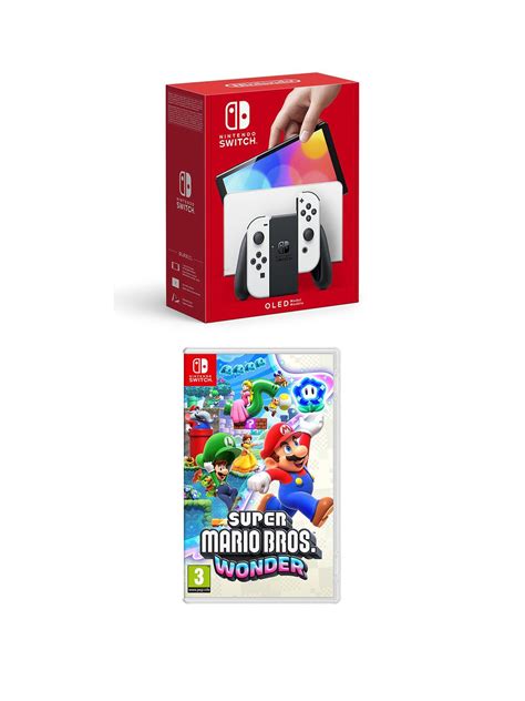 Consoles | Nintendo Switch OLED | Super Mario Bros | White | Nintendo ...