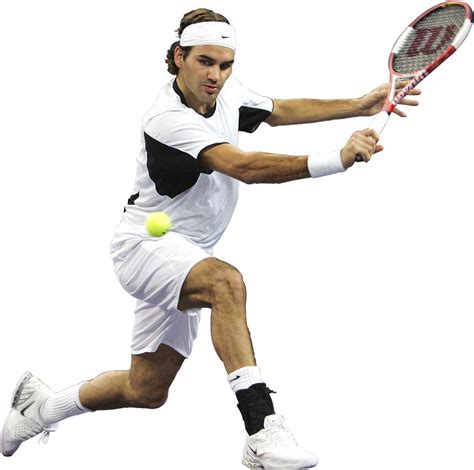 Tennis player man PNG image