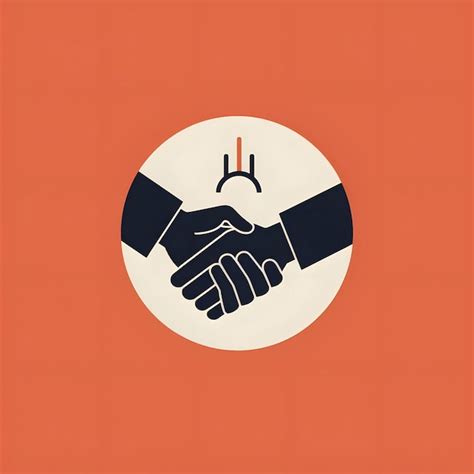Handshake Agreement Illustration | Premium AI-generated image