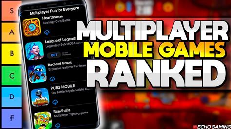 Ranking Best Multiplayer Mobile Games in the app store by ECHO Gaming ...