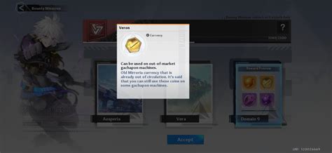 I thought Domain 9 had different gacha currency? : r/TowerofFantasy