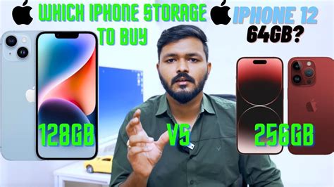 128gb vs 256b which storage to get in an iPhone? - YouTube