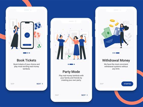 Game Onboarding Screens on Behance